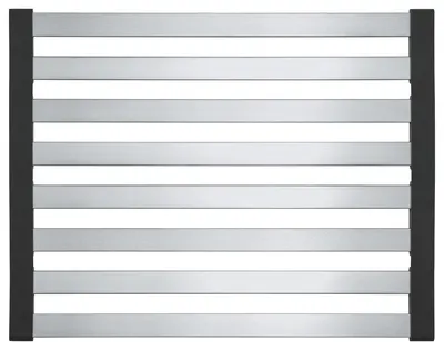 Gratar pliabil Grohe, Multifunction grid 450, 450 x 350mm, otel inoxidabil, pentru chiuveta bucatarie, stainless steel, inox satinat