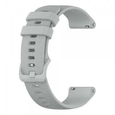 Curea Techsuit W006 pentru Huawei Watch / Garmin Watch Series, 18mm, Gri
