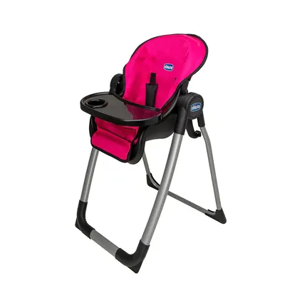 Scaun de masa pentru papusi Chicco Roz