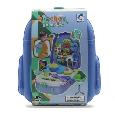 Set bucatarie 2 in 1 in rucsac Kitchen Backpack Mov