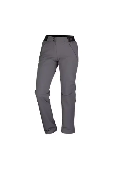 Pantaloni elastici pentru femei Jimena - Verde/Gri
