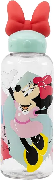 Sticlă de apă Stor Minnie Mouse - 560 ml, 3D capac