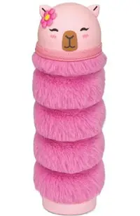 Penar telescopic din plus si silicon. BeCappy Capybara. Roz