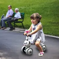 Ride-On copii fara pedale Ecotoys Catel LC-V1308 alb, varsta 10-36 luni, greutate maxima admisa 20 kg, sezut moale din spuma