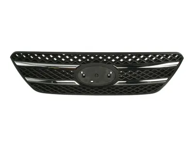 Grila radiator potrivit KIA CEE'D 1.4-2.0D 2006-2012 pana in 2009 - (crom/negru)