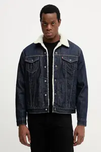 Levi's geacă jeans TYPE 3 SHERPA