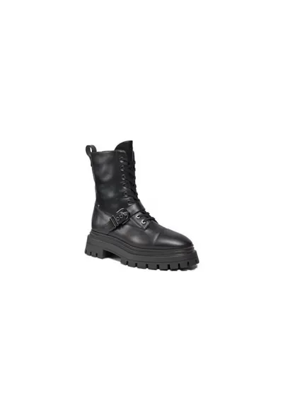 Ghete dama 303219161 - Piele naturala - Negru - Negru