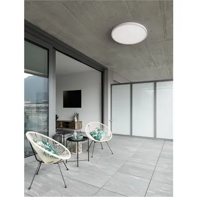 Plafoniera DIXIE Alb ABS & Acrylic LED 36 Wat 3200Lm 220-240V IP20 3CCT - 3000K/4000K/6500K