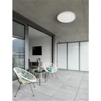 Plafoniera DIXIE Alb ABS & Acrylic LED 36 Wat 3200Lm 220-240V IP20 3CCT - 3000K/4000K/6500K