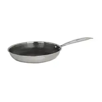 Tigaie din Inox, Diametru 24 cm, Interior Antiaderent, Argintiu