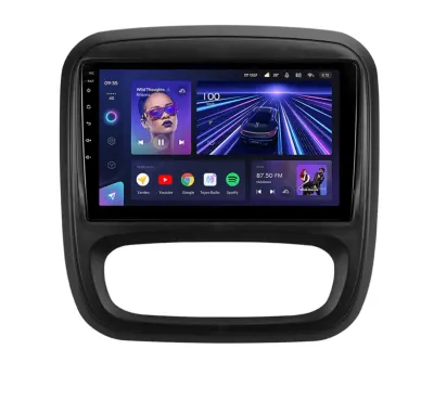 Navigatie Auto Teyes CC3 Renault Trafic 3 2014-2021 6+128GB 9" QLED Octa-core 1.8Ghz, Android 4G Bluetooth 5.1 DSP