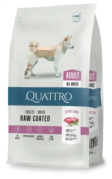 Quattro Dog Adult Miel/Orez All Breed 3 Kg