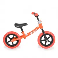 Bicicleta copii fara pedale Byox 2B balance Red 12 inch, de la 2 ani pana la greutatea de 20 kg, ghidon reglabil pe inaltime, roti din spuma EVA, inaltimea scaunului reglabila de la 35 cm la 45 cm