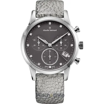 Ceas Claude Bernard Claude Bernard 10231-3-TAPN1 Ladies Watch Classic Chronograph 35mm 5ATM