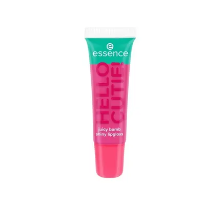 Essence SAY IT WITH JUICY HELLO CUTIE! luciu de buze strălucitor juicy bomb 02 · Witty Watermelon