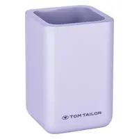 Suport pentru periuța de dinți mov din polirășină Tom Tailor T-Rounded – Wenko