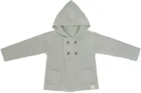 Jachetă pentru copii Lassig - 74-80 cm, 7-12 luni, gri