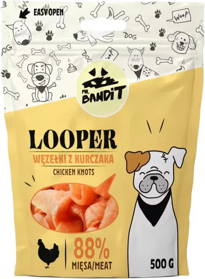 Mr. Bandit Looper, Pui, 500 g