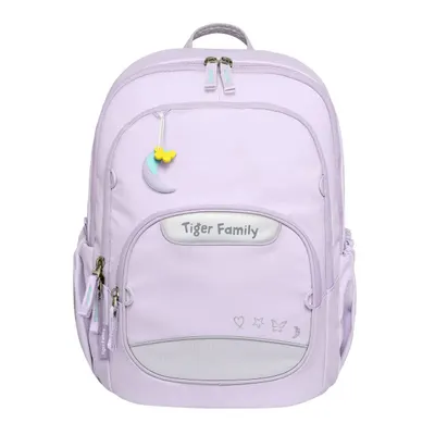 Ghiozdan neechipat, Tiger Family, Jazzy Flex, Lilac Color Pop, Special Edition