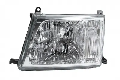 Far Stanga (HB3 HB4, mecanic, fara motoras, culoare insert: cromat) potrivit TOYOTA LAND CRUISER 100 -12.04