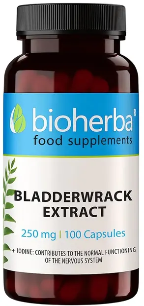Bladderwrack Extract, 250 mg, 100 capsule, Bioherba