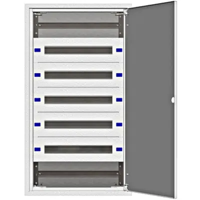 Flat Enclosure Flush mounted 2U-21K, H=1055 W=590 D=100mm