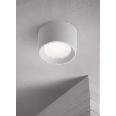 Plafoniera Livia 10W 3000K-6500K IP55, alb, Fumagalli