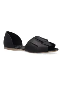 Sandale d'Orsay din piele
