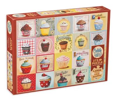 Puzzle Cobble Hill din 275 XXL piese - Cupcake Cafe
