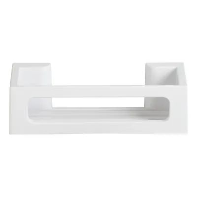 Raft pentru baie alb mat autoadeziv cu Turbo-Loc din plastic Bralia – Wenko