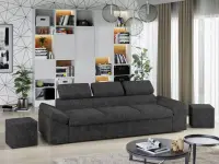 Canapea Extensibila Magic Plusata Gri Inchis