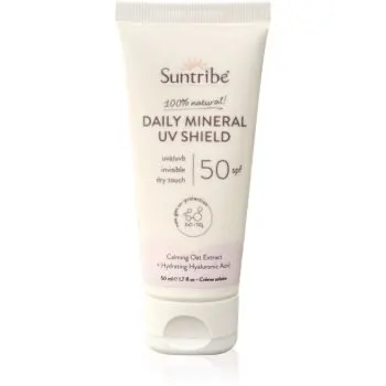 Suntribe Daily Mineral UV Shield Crema de soare cu minerale SPF 50
