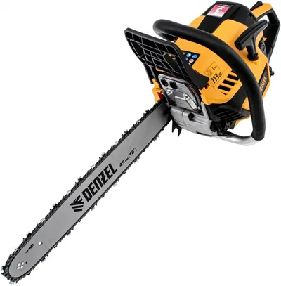 Fierăstrău cu lanț pe benzină Denzel - DS-5218, 52 cm3, 1.9 kW, 72 dinți