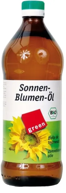 Ulei de floarea soarelui, 750 ml, verde