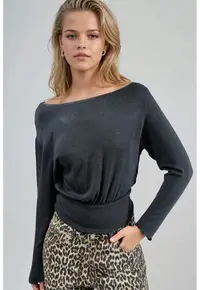 Bluza dama - Gri inchis