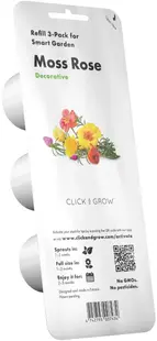 Semințe Click and Grow - Moss Rose, 3 rezerve