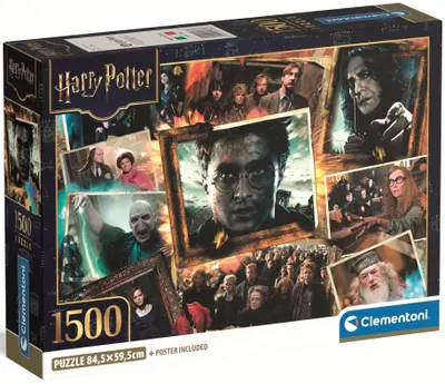 Puzzle Clementoni din 1500 piese - Harry Potter, colaj