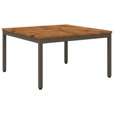 vidaXL Masă de cafea Natural și Cafea 80 x 80,5 x 45 cm