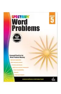 Spectrum Word Problems, Grade 5