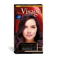 Visage Vopsea de par Neo Keratin & Argan Oil 36 Aubergine