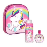 Set parfum copii, Eau My Unicorn, 3 piese, multicolor