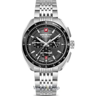 Ceas Swiss Military Hanowa Swiss Military Hanowa SMWGI0003302 Mens Watch Defender Chrono 41mm 10ATM