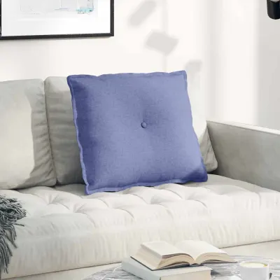 vidaXL Perna pentru spate Albastru Jeans 60 x 19 x 50 cm țesătură