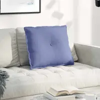 vidaXL Perna pentru spate Albastru Jeans 60 x 19 x 50 cm țesătură