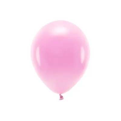 Baloane latex eco pastel roz 30 cm 100 buc