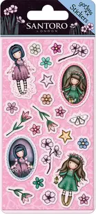 Stickere Santoro Gorjuss In The Forest - Fairy Dusk / Woodland Wildflower