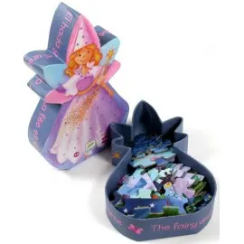 Puzzle Djeco Zâna și unicornul