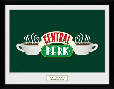 Afiș înrămat GB eye Television: Friends - Central Perk