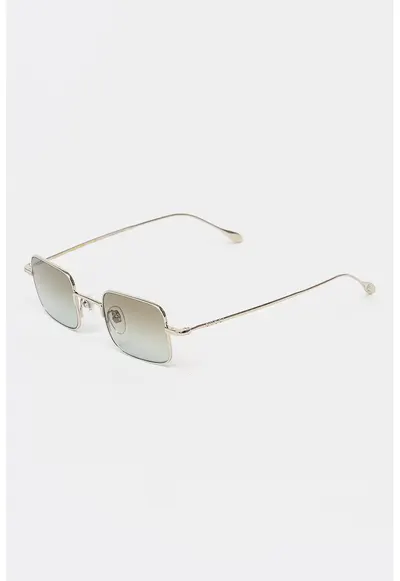 Ochelari de soare patrati unisex cu lentile in degrade - Argintiu