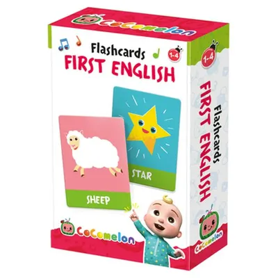 Joc educativ Headu Cococmelon Cartonase sa invatam engleza